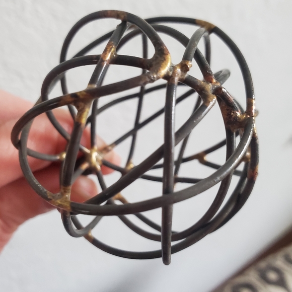 West Elm curtain rod finials x4 - Picture 4 of 5